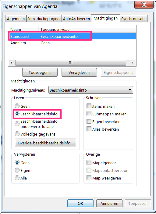standaardbeschikbaarheidsniveau